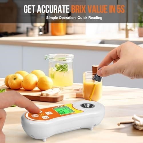 YINMIK Digital Brix Refractometer 0-60% (Sugar Content Tester)