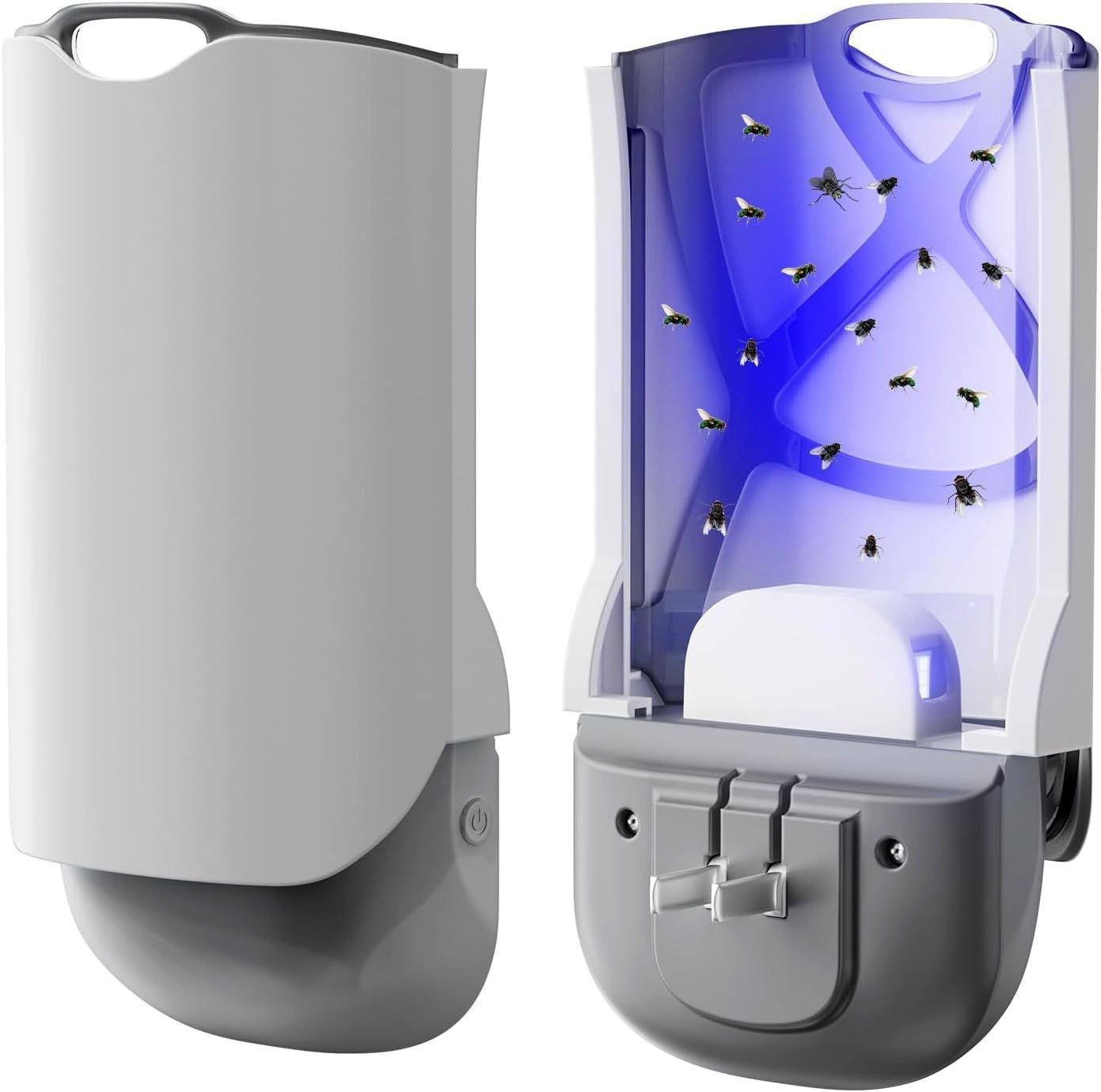 Indoor Plug-In Fruit Fly Insect Trap for Flies, Gnats, Bugs, Dimmable UV Light