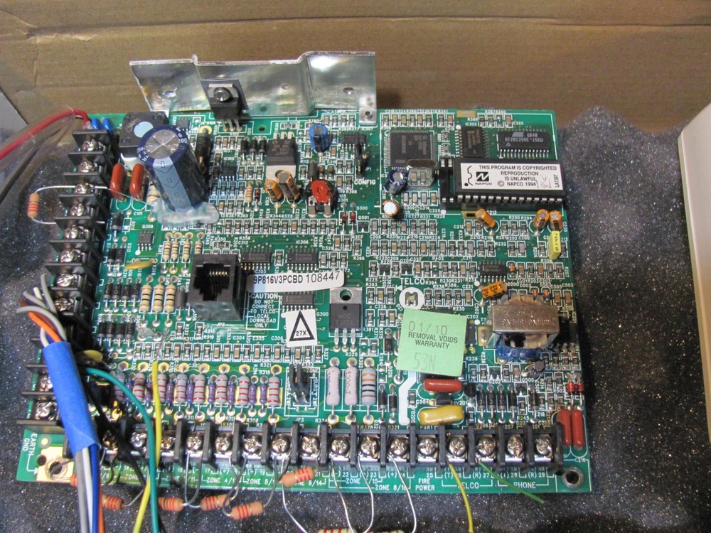 NAPCO GEMINI P816 LOT