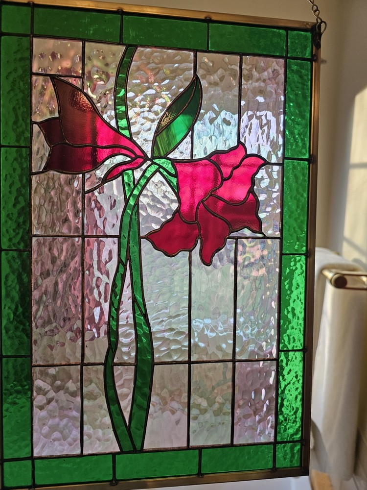 Stained Glass Window Panel Suncatcher