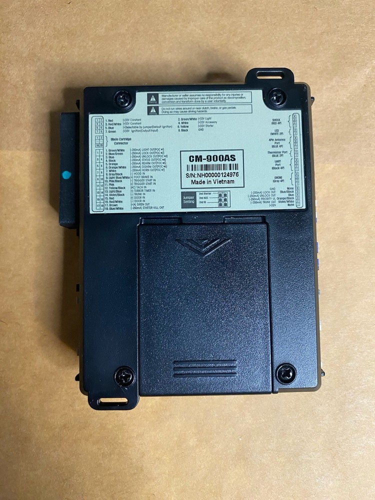 Compustar CS7900AS Remote Start Alarm Security System Shock Sensor Bundle NOB