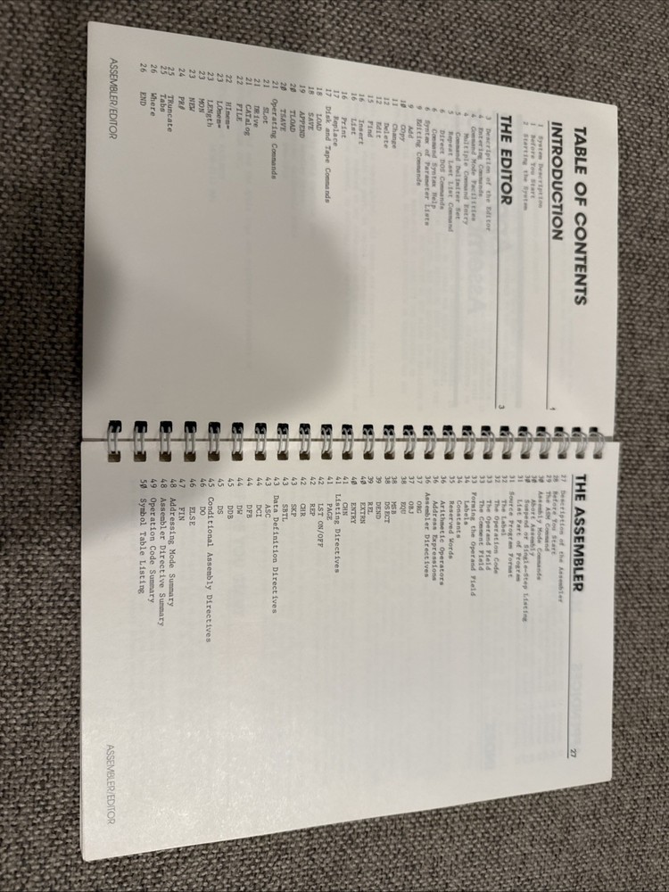 Apple Macintosh 6502 65Ø2 Assembler / Editor Manual Vintage Computing