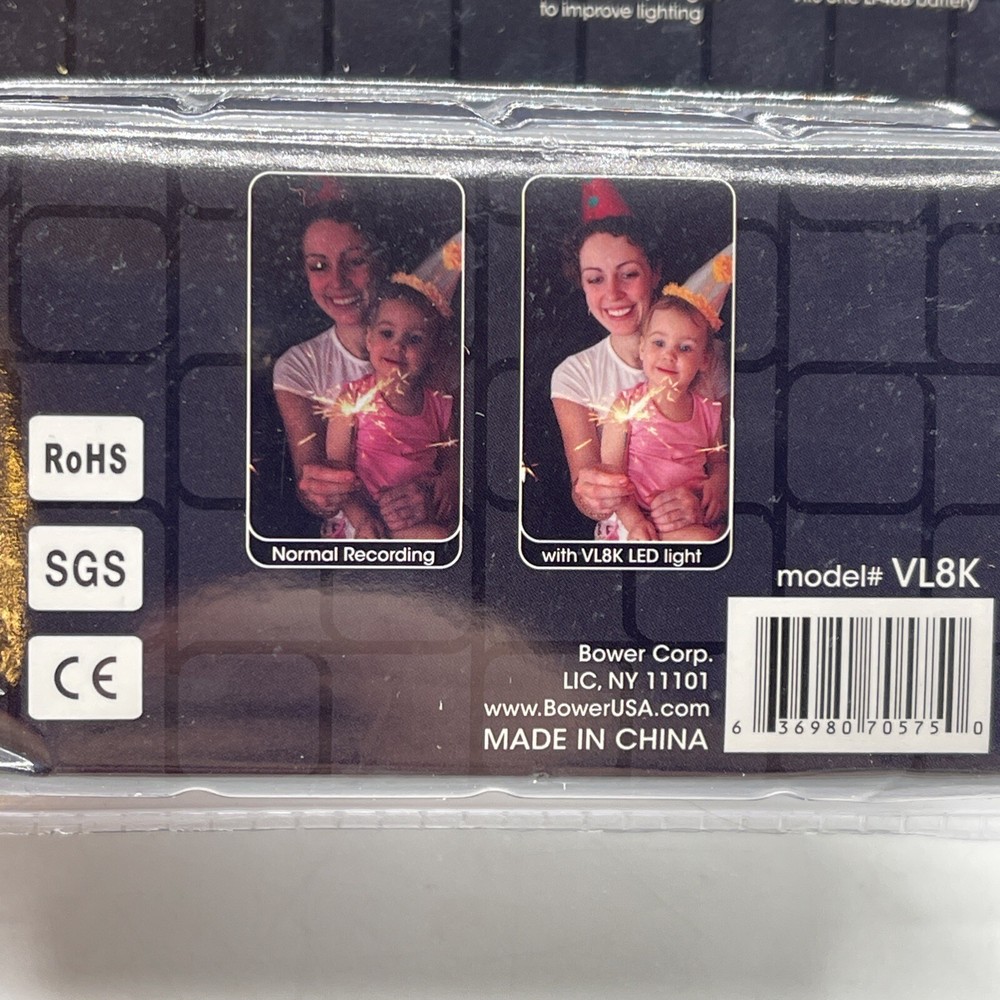 Bower Compact LED VIDEO LIGHT Brand New Sealed Package