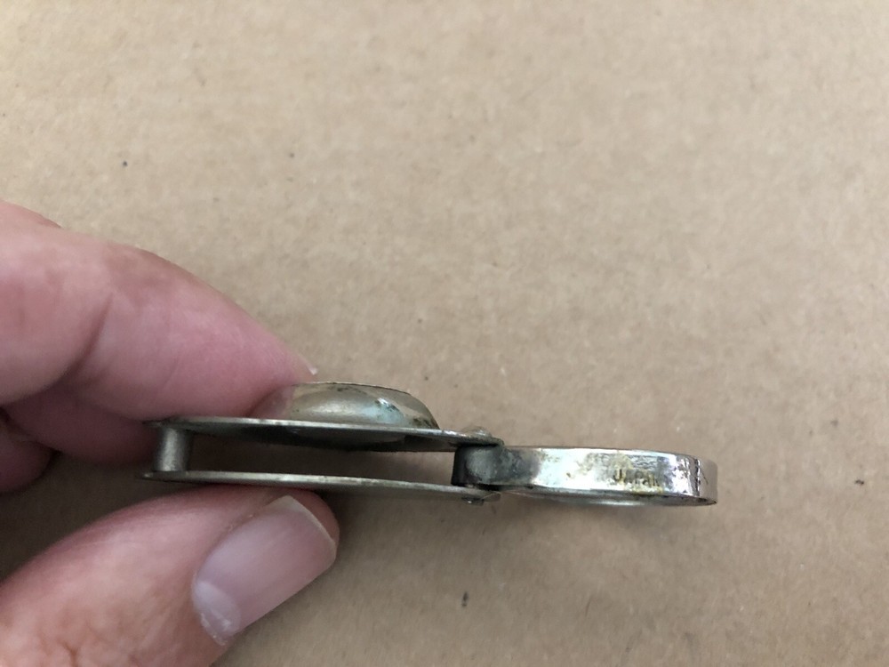 Vintage POCKET COMPASS & MAGNIFYING GLASS LOOP