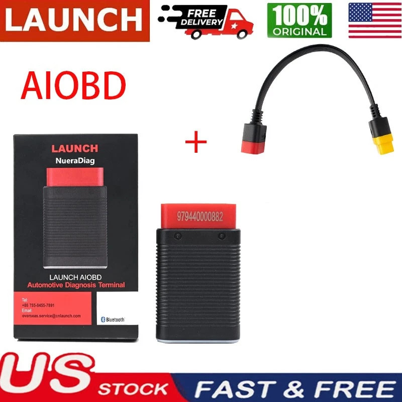 1X LAUNCH OBDII All System Bluetooth OBD2 Scanner Diagnostic Tool Code Reader*^
