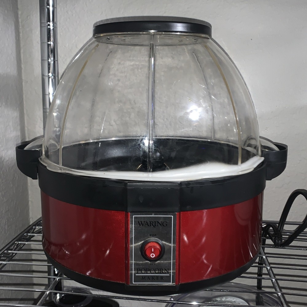 Waring Pro Popcorn Maker ~WPM10 ~Professional Popcorn Machine ~20 Cups ~Tested