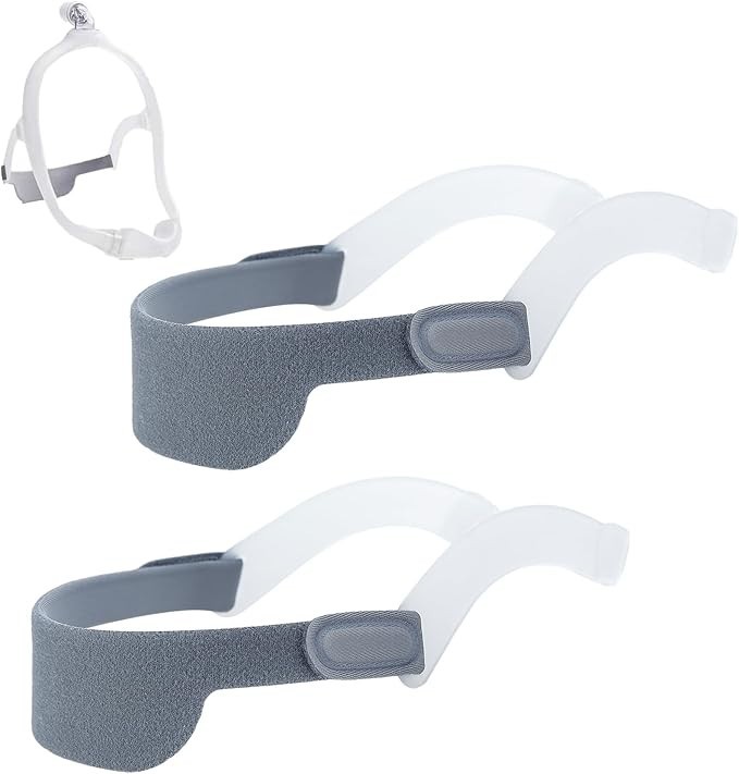 2 Pack Dreamwear Replacement Headgear Straps – Soft, Adjustable, Comfortable Fit