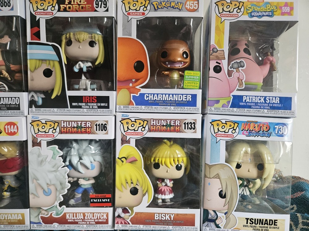 Funko Anime & Manga Boxed Figures Lot 12