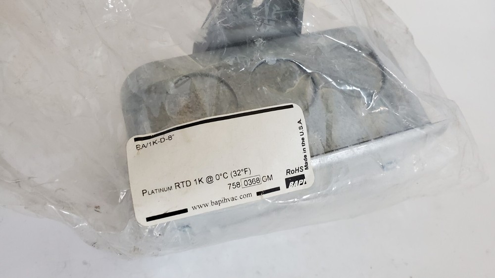 BAPI BA/1K-D-8" Platinum RTD 1k @ 0C (32F)