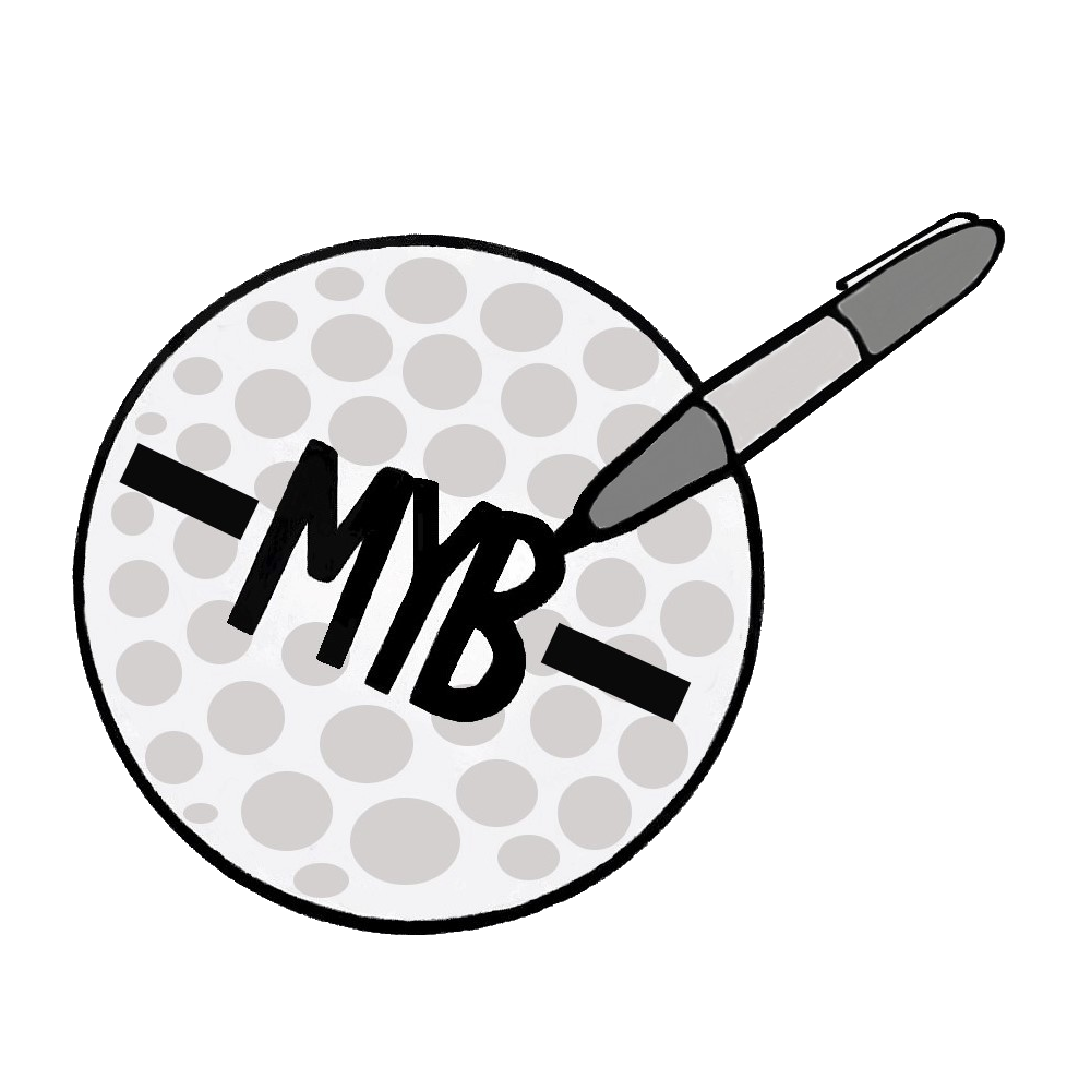 Golf Ball Marker Custom Stencil + Alignment Line and Circle. CREATE YOUR OWN!!!