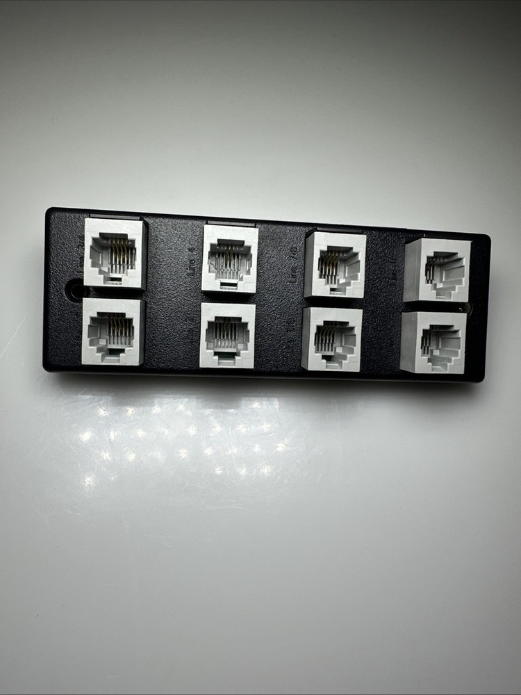 ARRIS 728935 RJ11 8 PORT INTERFACE MODULE - Missing 1 Screw