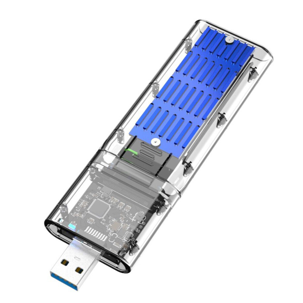 M.2 NGFF SSD SATA TO USB 3.0 Solid State External Enclosure Storage Case Adapter