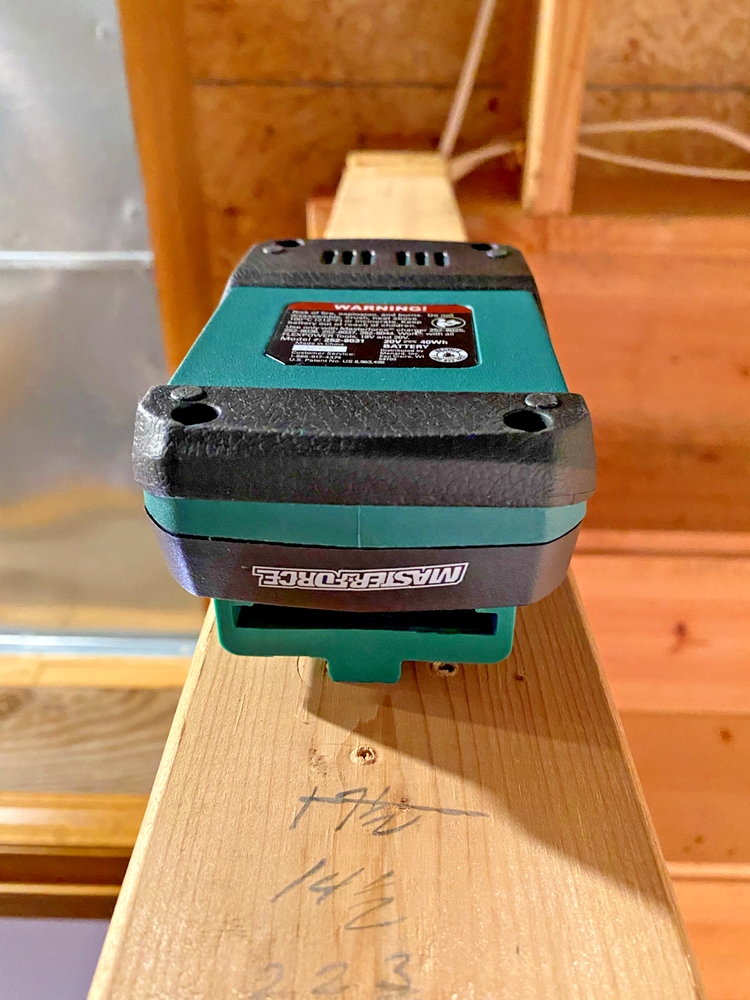 MASTERFORCE 20V Power Tool & Battery Wall Mount Brackets
