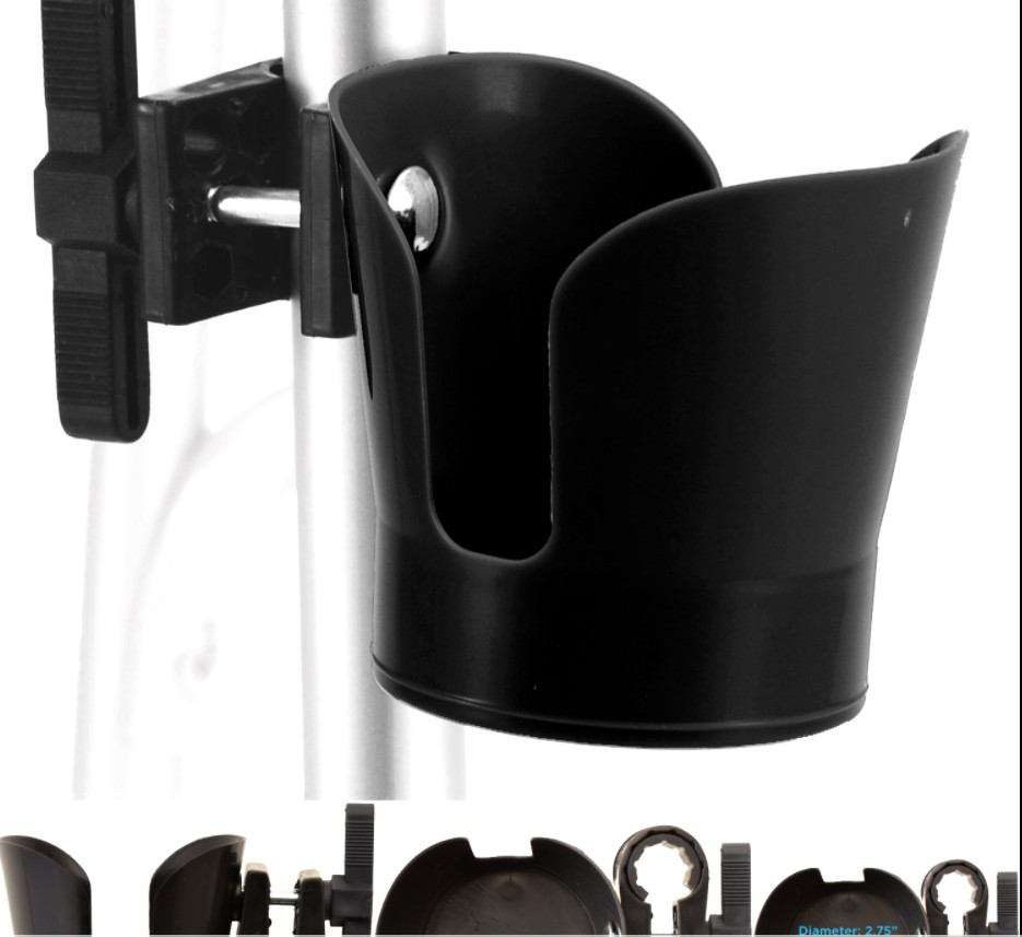 NOVA Medical Products Mobility Cup Holder, CH-2000