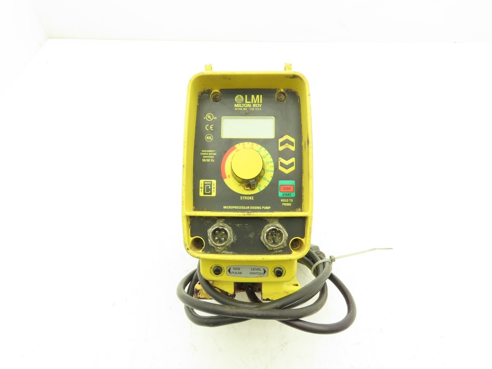 Milton Roy AA951-392Si Microprocessor Dosing Pump Adjustable 1 GPH 110 PSI 120V