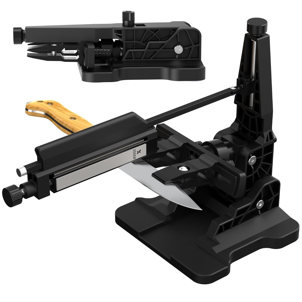 Portable Folding Knife Sharpener XAR-FS1, Adjustable Angle Sharpening System