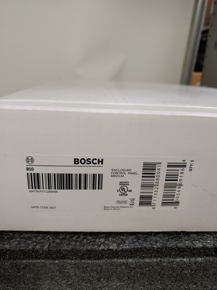 BOSCH B10 Steel Enclosure Medium White Medium Control Panel Enclosure