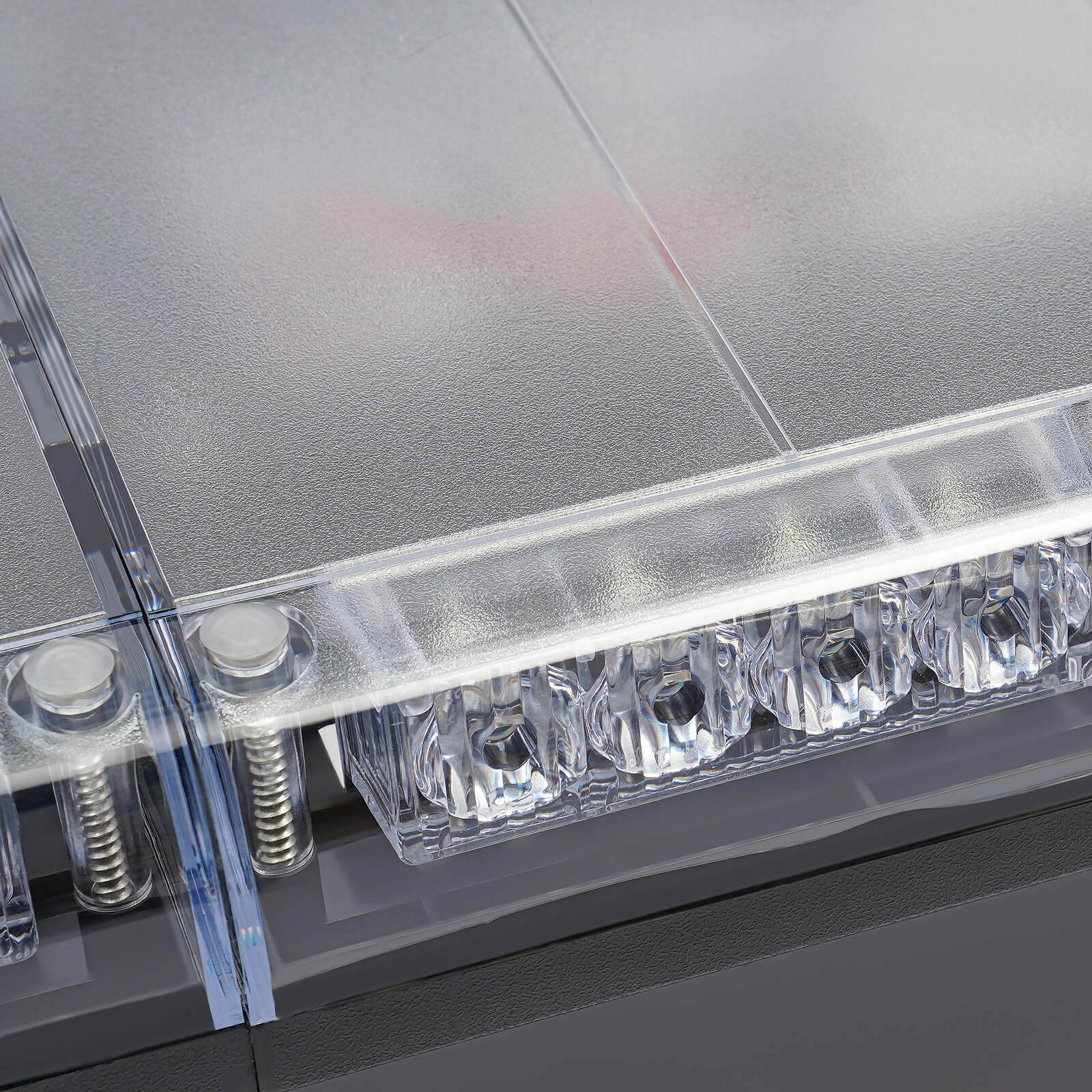 61.4" LED Strobe Light Bar Amber Emergency Light Beacon Warning Tow Car Trucks