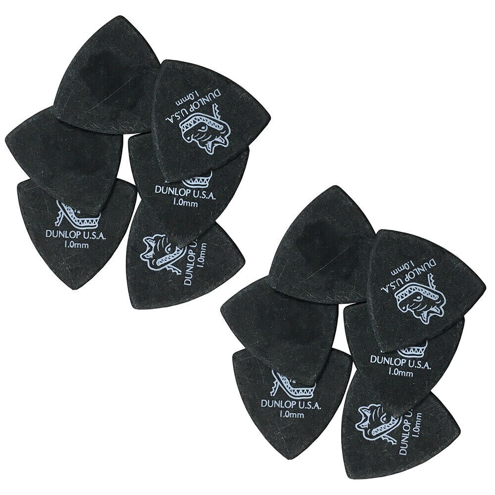 Dunlop Guitar Picks Gator Grip Small Triangle 1.0mm 12-pack