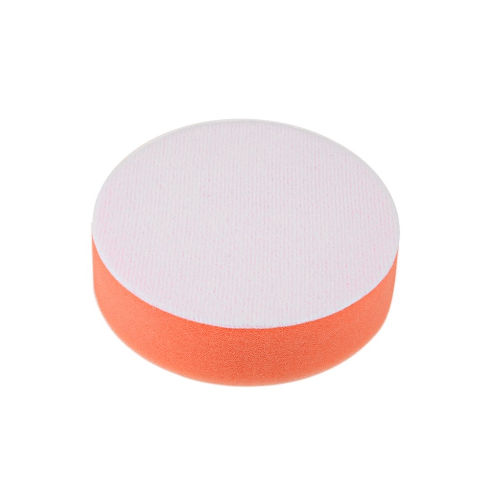 4" Buffing Sponge Pad Drill Polishing Buffer Pad Disc, Hook and Loop Back 5pcs