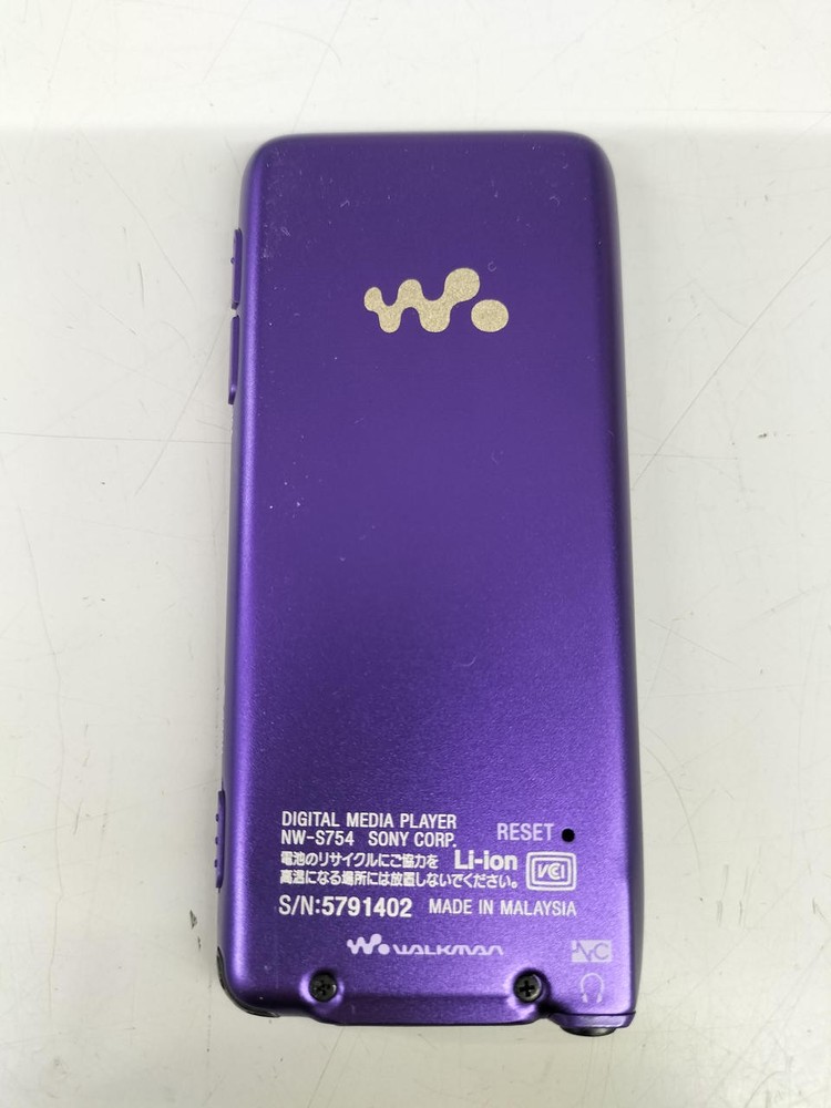 Walkman Model NW S754 SONY