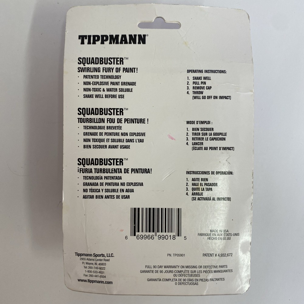 Tippman Squadbuster Paint grenade