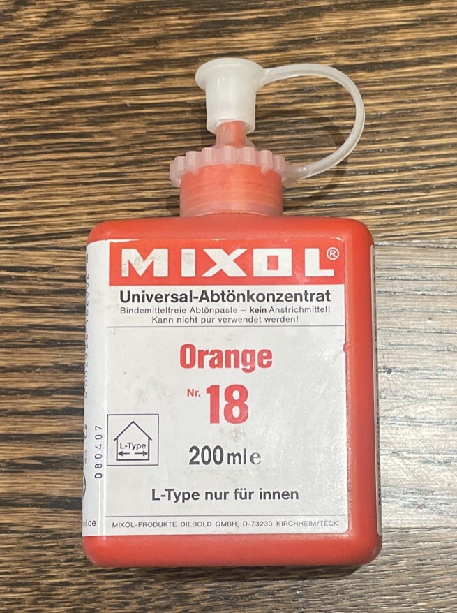 MIXOL Universal Tint #18 Orange - 200ml