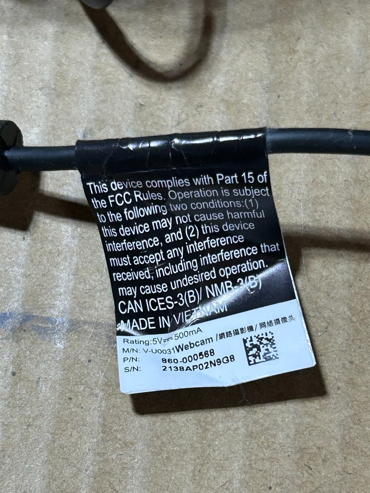 Used - Tested - Logitech C930e HD USB Webcam 1080P - USB 2.0