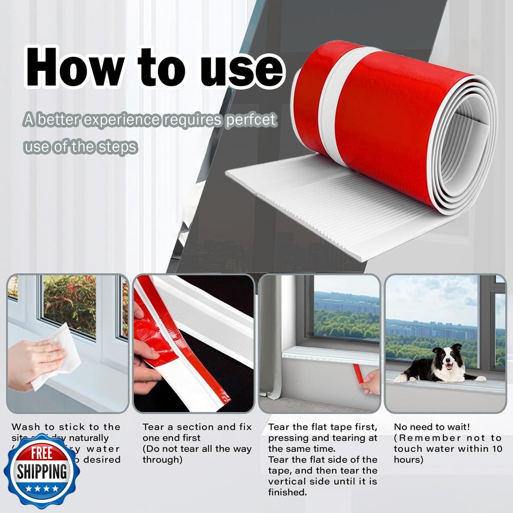 FITHUGOO Dog Scratching Windows Sill Protector, Window sill Protector for Dog