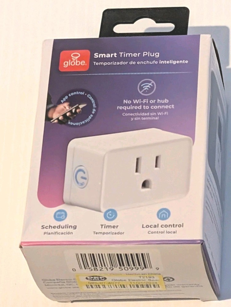 Globe Smart Timer Plug No Wi-Fi Open Box