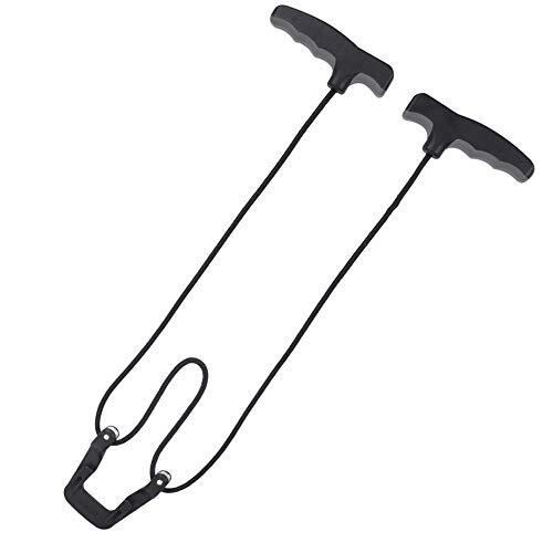 Compound Bow Crossbow Rope Cocking Device Pull Aid 4-Finger Silicone Wrapped