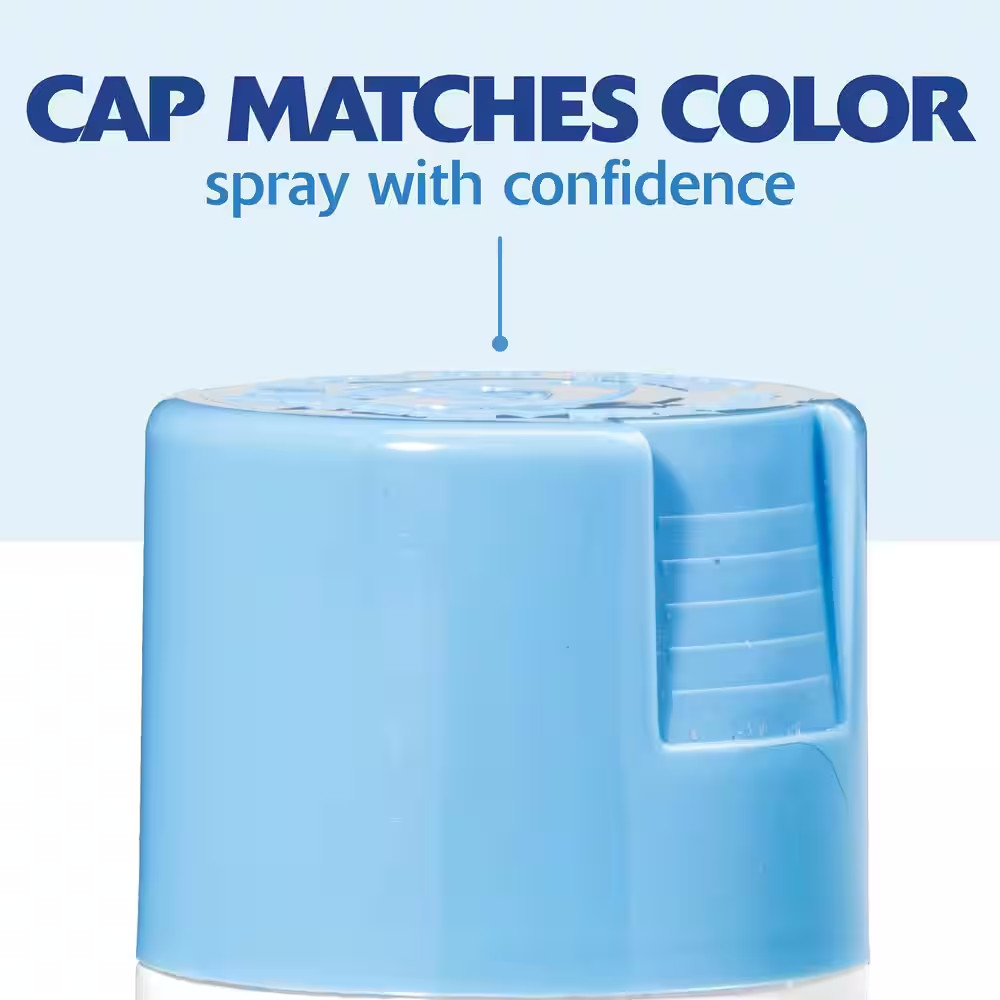 12 Oz. Gloss Spa Blue General Purpose Spray Paint (6-Pack)