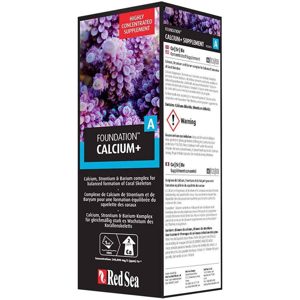 Red Sea Foundation ABC Supplements Complete Pack Calcium Magnesium KH/Alkalinity