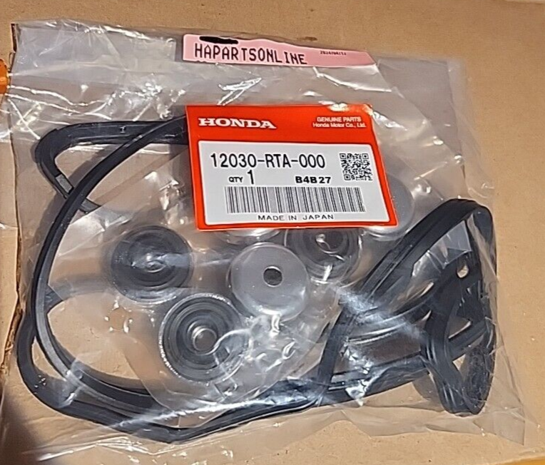 Genuine Honda OEM Valve Cover Gasket Kit w/Gromets K20 K24 Civic SI RSX TSX NEW