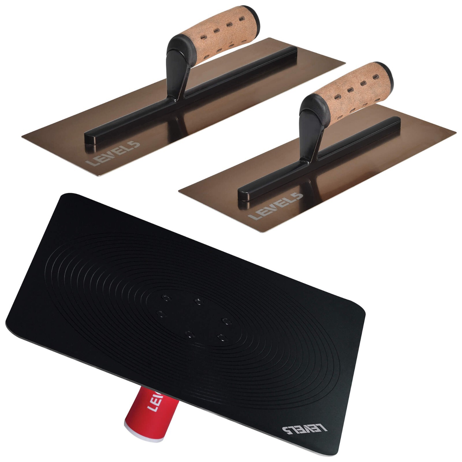 LEVEL5 Drywall Tools Hawk & 0.7mm Trowel Set | 5-460