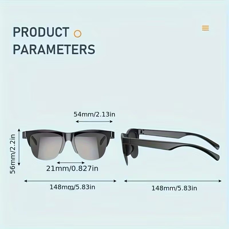 Smart Bluetooth Glasses