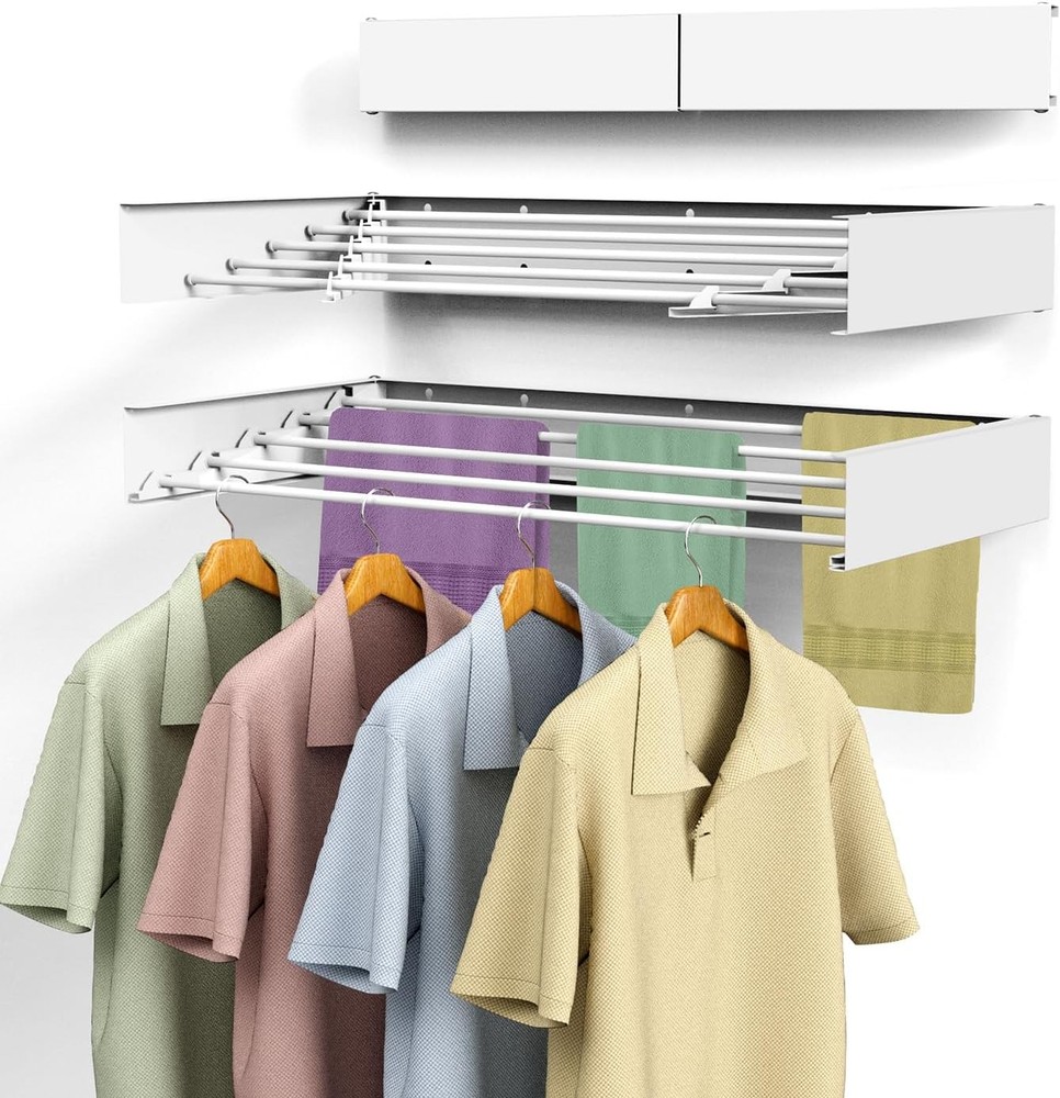 Foldable Wall Mounted Drying Rack - Foldable Drying Racks