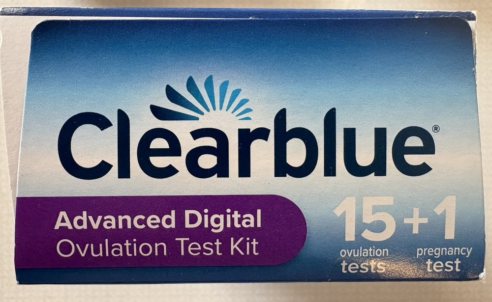 Clear Blue Advanced Digital Ovulation Test Kit - 15 Count + 1 Pregnancy Test