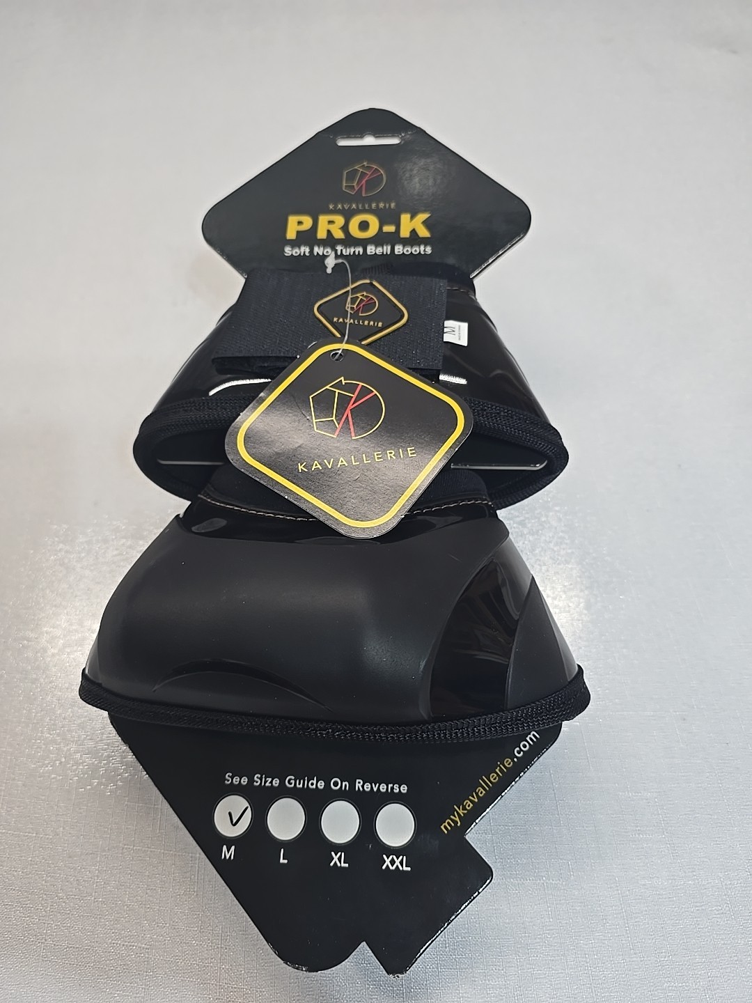 🔥Kavallerie PRO-K Soft No Turn Bell Boots Ultimate Hoof Protection M