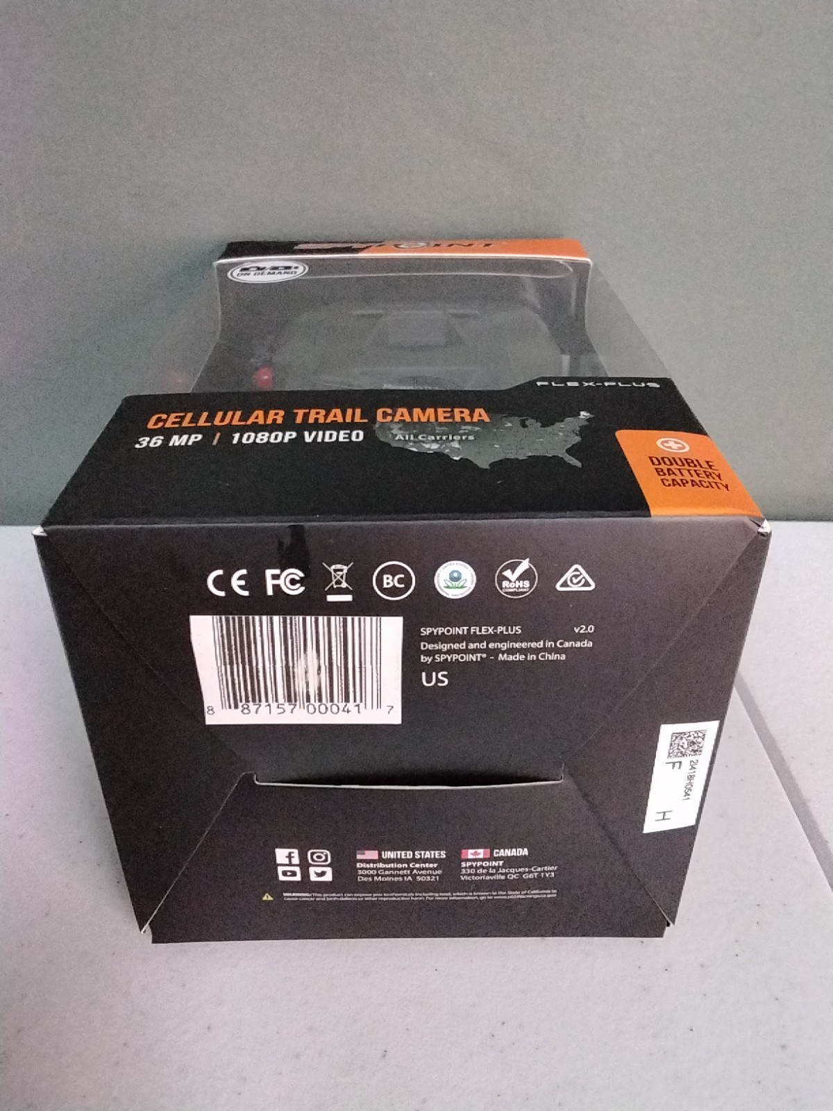 NEW SPYPOINT Flex-Plus Trail Camera (FLEX-PLUS) FACTORY SEALED!