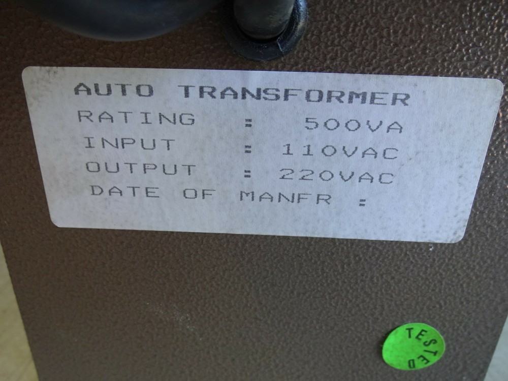 Power Voltage Converter Transformer Input 110 Output 220