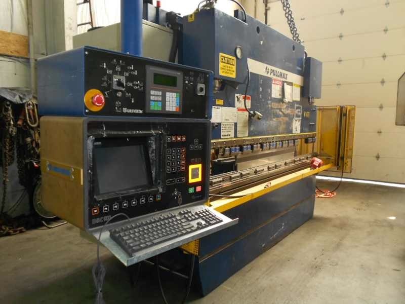 110 Ton Pullmax Optima Press Brake - Fabricating Machinery