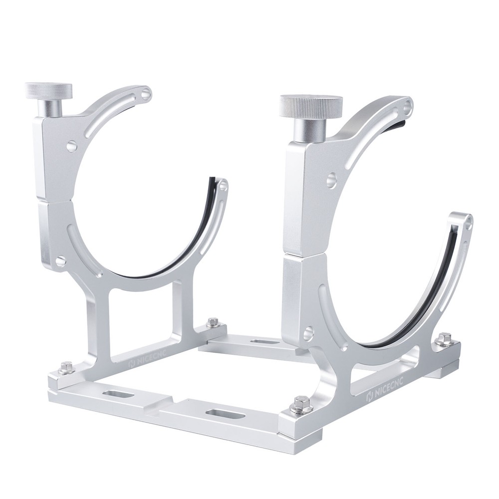 NICECNC 7" Nitrous Oxide Single Bottle Bracket Aluminum Anodized Mount Brackets