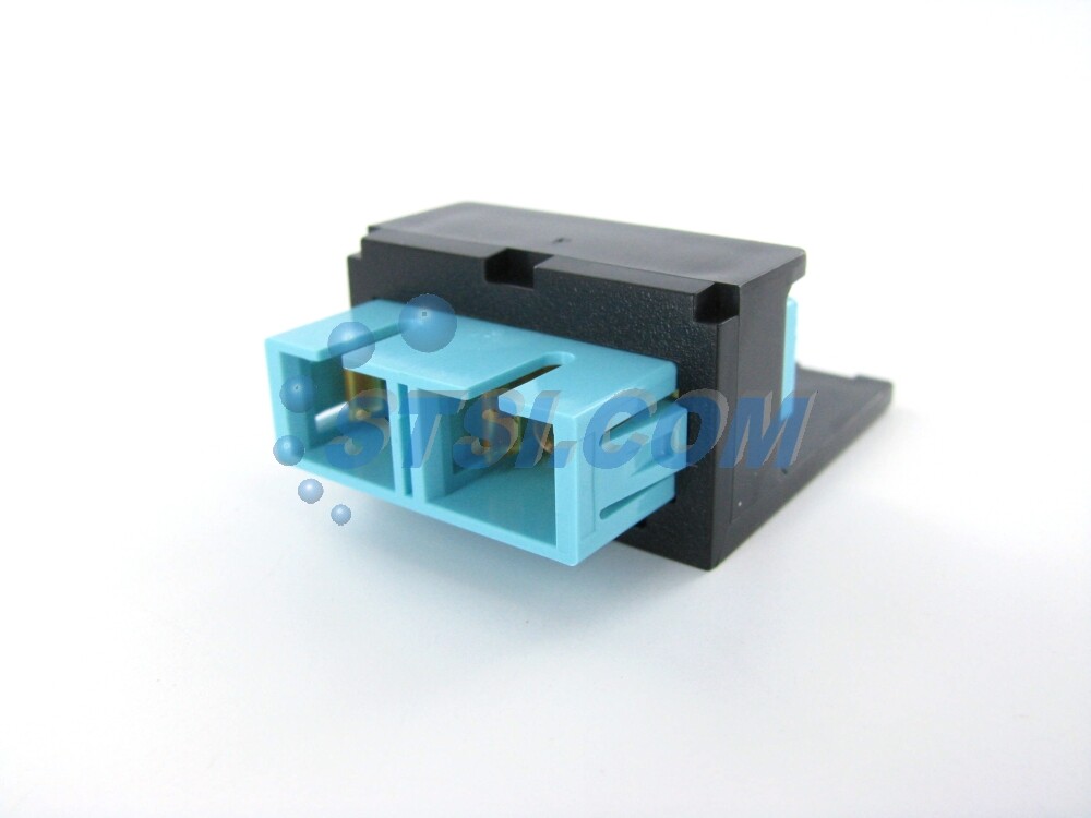 Panduit Multi-Mode MM SC Duplex Fiber Optic Adapter Module CMDAQSCBL ~STSI