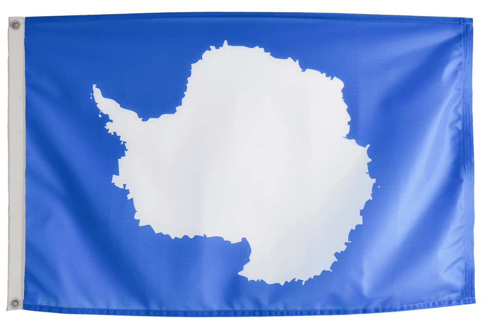 Antarctica Flag 3'x2' - TWO ONLY