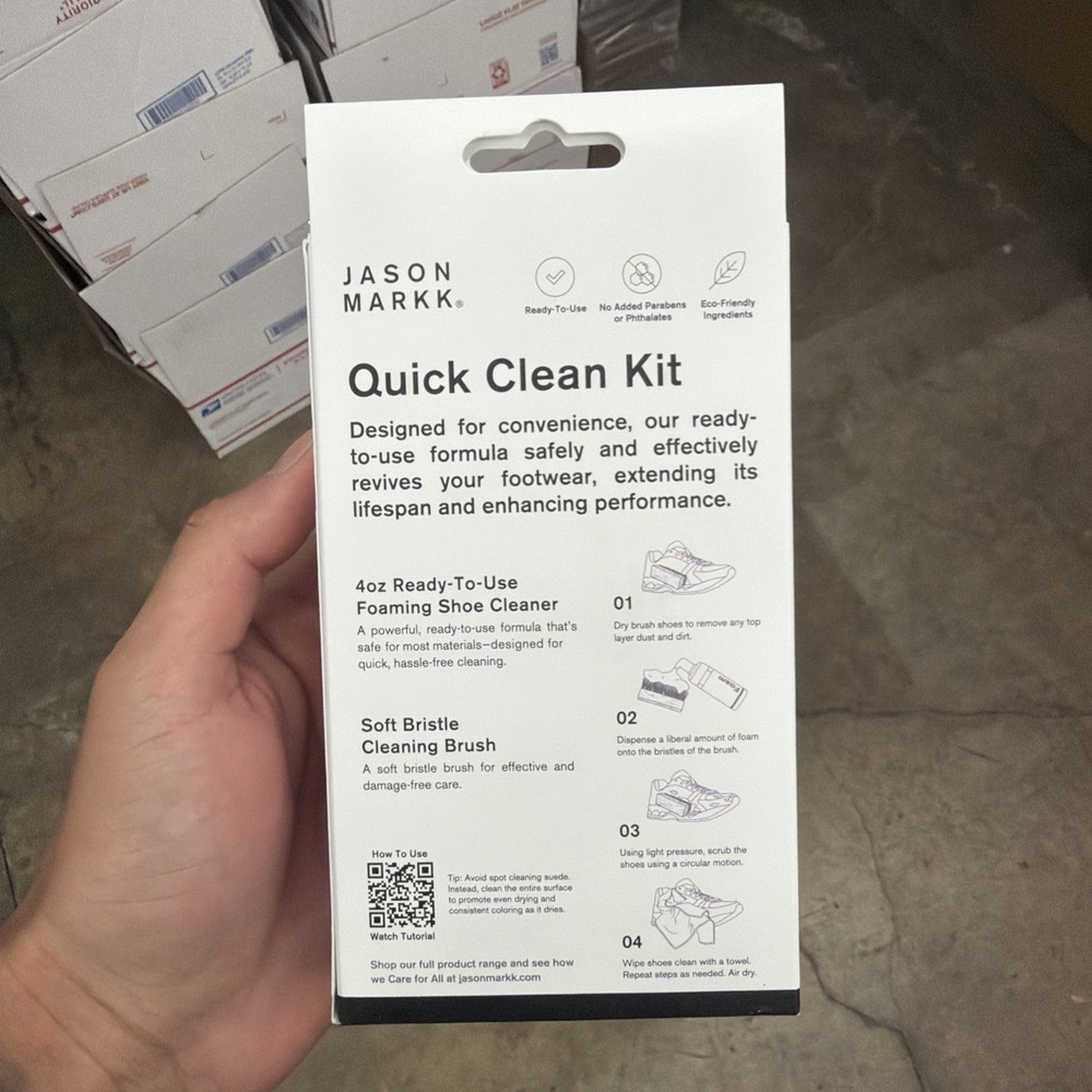 JASON MARKK Essential Kit (4 oz solution&Brush Combo) New Package