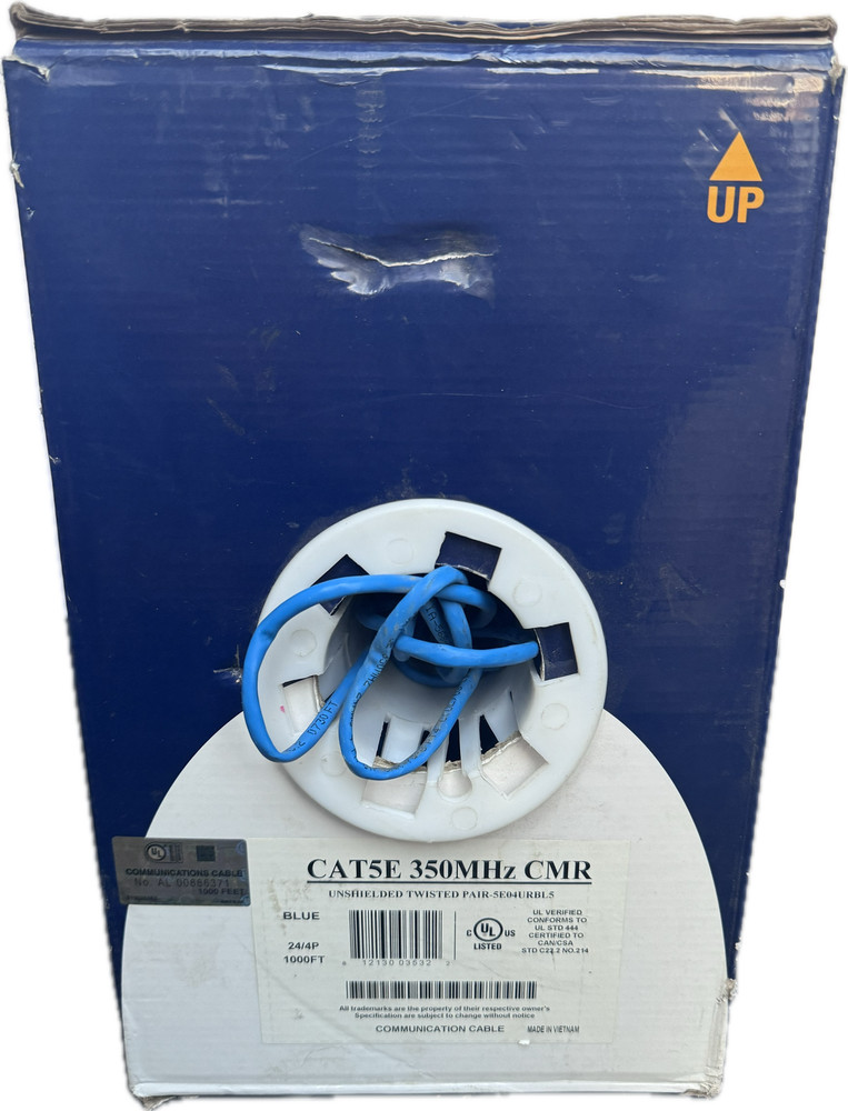 Cat5E 350MHz CMR Communication Cable