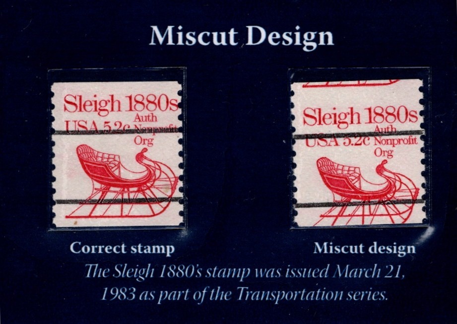 Centsational MNH EFO Error Extraordinary US Stamp Errors Folio