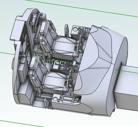 1/72 Embraer E-99M or EMB-145H 3D data set