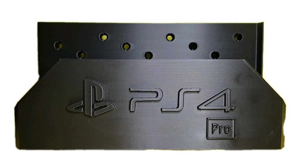 Sony PlayStation 4 PRO Wall Mount Bracket -PS4 PRO Only Super Secure USA Made